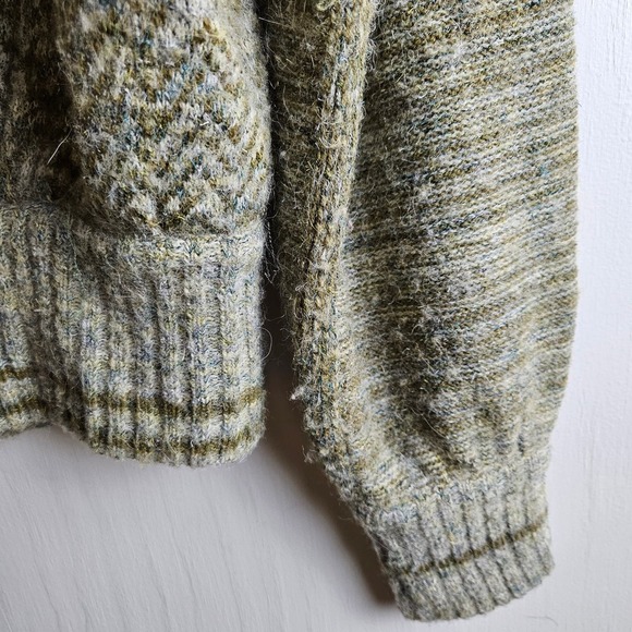 Free People Hoops‎ and Hollas Sweater Top XS Moss Green - Picture 8 of 9